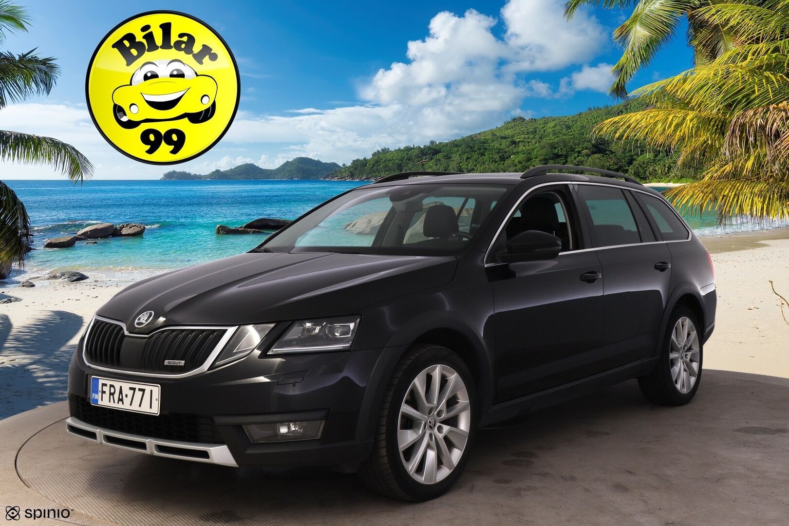 Skoda Octavia 2018 1,8 Combi TSI 4X4 Scout DSG Autom *Webasto / ACC / P. Kamera / Koukku / Nahka-alcantara / Smartlink* - Korkea maavara / Sopii kaikille teille!