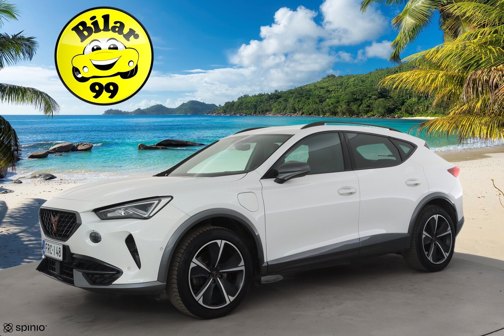 Cupra Formentor 2021 1.4 PHEV 150 kW e-HYBRID DSG * ACC / Koukku / P.Kamera / Keyless / Apple&Android * - Suomi-auto / Merkkihuollettu - HULLUT AVAJAISHULINAT KORKOTARJOUS 3,29 %