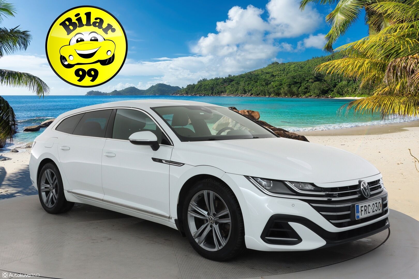 Volkswagen Arteon 2021 Shooting Brake R-Line 2,0 TDI 147 kW 4MOTION DSG-automaatti **Webasto / Koukku / Adapt.Vakkari / Adapt. LED / P.Kamera** - 1.Om Suomi-auto / Kaistavahti / 3-Alueinen AC / KeylessGO / 2x Renkaat 