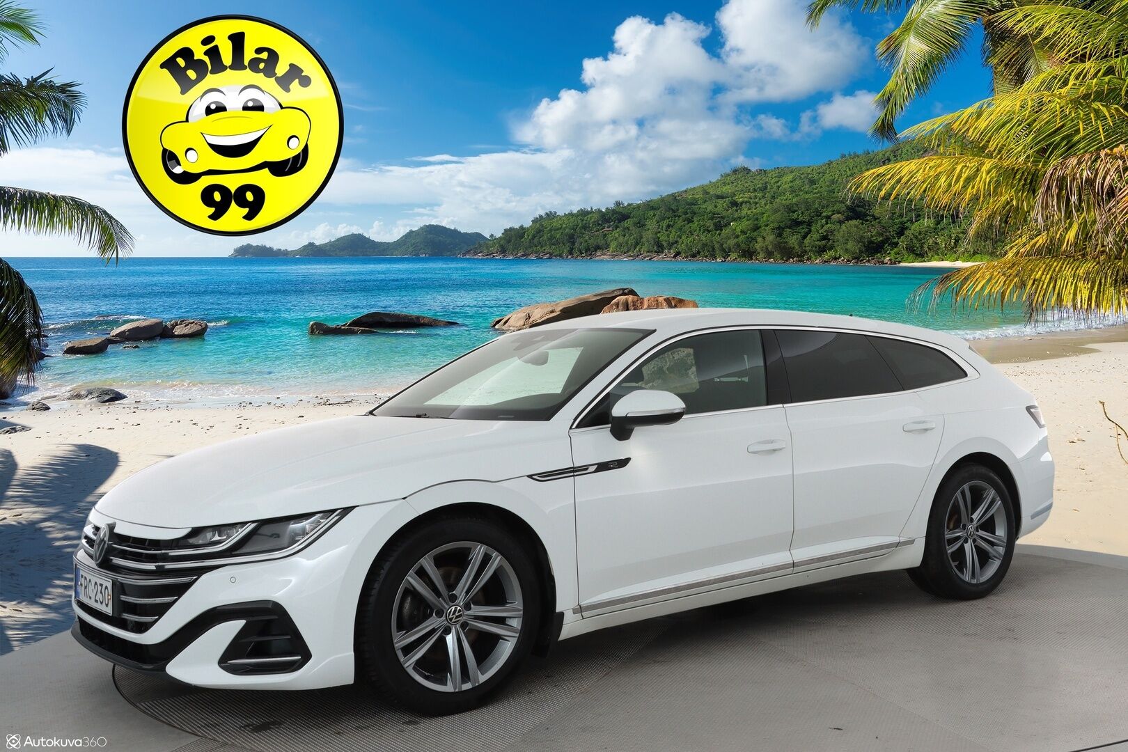 Volkswagen Arteon 2021 Shooting Brake R-Line 2,0 TDI 147 kW 4MOTION DSG-automaatti **Webasto / Koukku / Adapt.Vakkari / Adapt. LED / P.Kamera** - 1.Om Suomi-auto / Kaistavahti / 3-Alueinen AC / KeylessGO / 2x Renkaat 