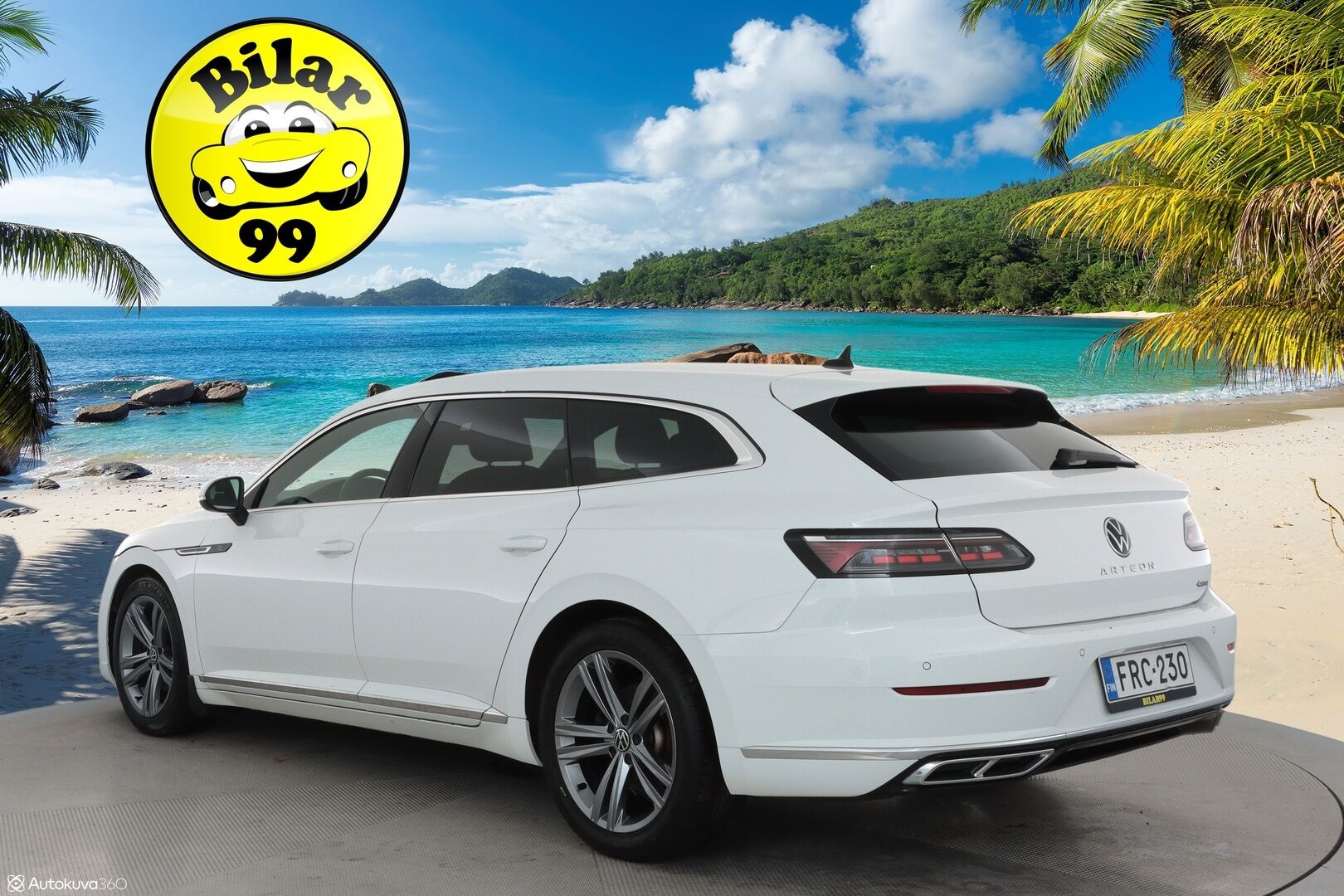 Volkswagen Arteon 2021 Shooting Brake R-Line 2,0 TDI 147 kW 4MOTION DSG-automaatti **Webasto / Koukku / Adapt.Vakkari / Adapt. LED / P.Kamera** - 1.Om Suomi-auto / Kaistavahti / 3-Alueinen AC / KeylessGO / 2x Renkaat 