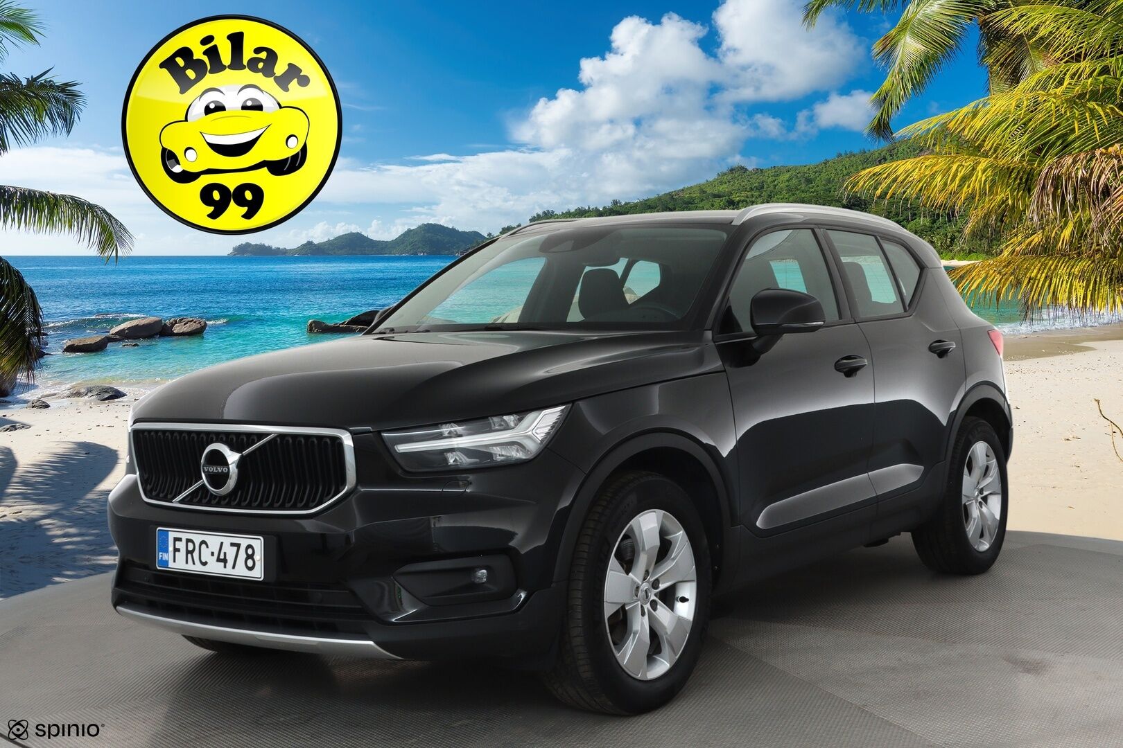Volvo XC40 2021 B4 AWD MHEV Business aut - 3,99 % KORKOTARJOUS TÄHÄN AUTOON - 1OM Suomiauto / Webasto / Adapt.Vakkari / Vetokoukku / Peruutuskamera / Ratinlämmitys / Apple&Android / Hyvät varusteet!