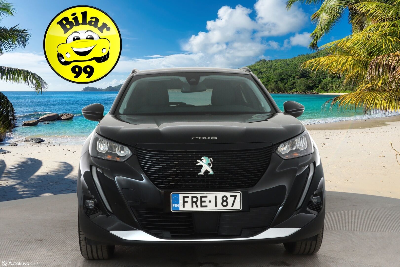 Peugeot e-2008 2021 Allure Pack 50 kWh 136 Autm. ** 1-Om Suomi auto / Adapt.vakkarii / P.kamera / Akku kuntotarkastettu / Lämpöpumppu ** - Puolinahat / 3D digimittaristo / 2x renkaat