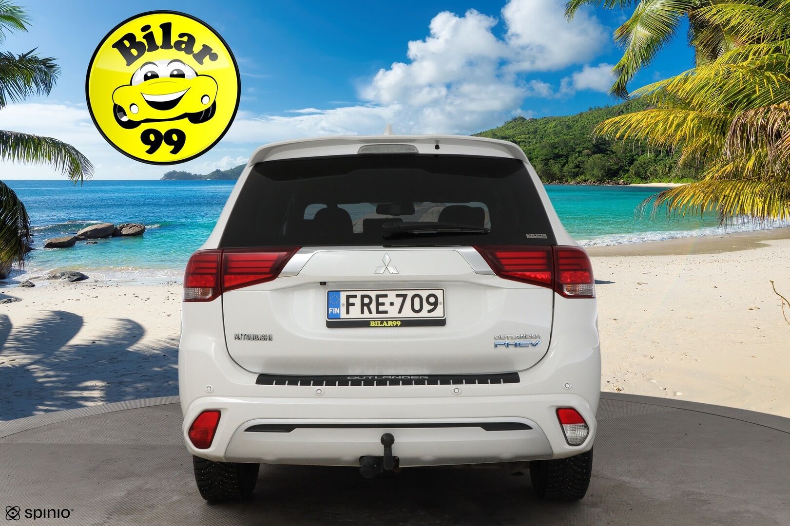Mitsubishi OUTLANDER PHEV 2019 Business X 4WD 5P - Timanttinahat | EV Remote | Lohko & Sisäpistoke | Vetokoukku | 360-Kamera | Hyvät varusteet!