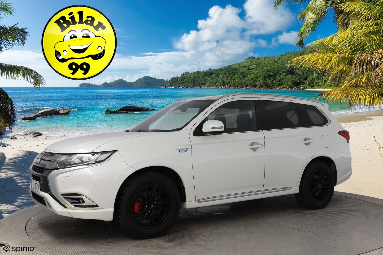 Mitsubishi OUTLANDER PHEV 2019 Business X 4WD 5P - Timanttinahat | EV Remote | Lohko & Sisäpistoke | Vetokoukku | 360-Kamera | Hyvät varusteet!