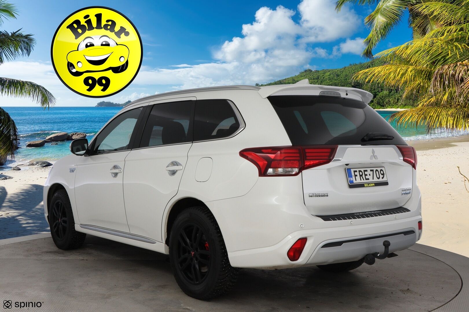 Mitsubishi OUTLANDER PHEV 2019 Business X 4WD 5P - Timanttinahat | EV Remote | Lohko & Sisäpistoke | Vetokoukku | 360-Kamera | Hyvät varusteet!
