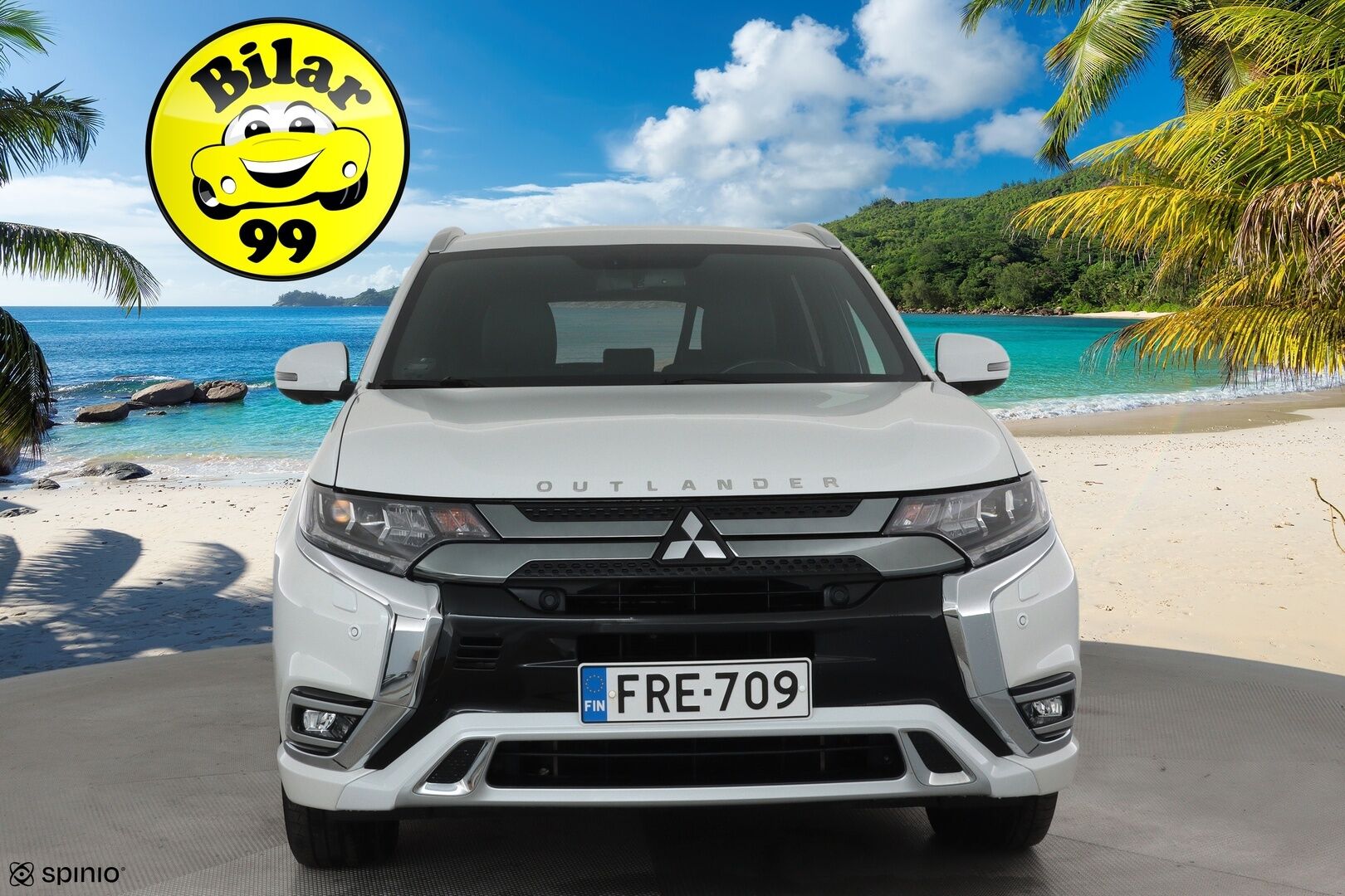 Mitsubishi Outlander PHEV 2019 Business X **Vakkari / 360.kamera / LED / KeylessGo / Timanttinahat / Sähköpenkit / Koukku** - Merkkihuollettu / Kahdet renkaat aluvanteilla