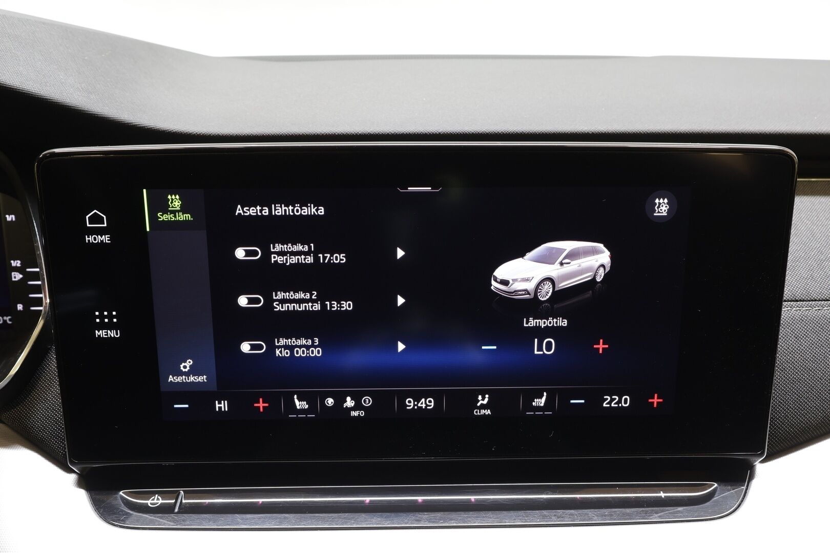 Skoda Octavia 2021 Combi 1,5 TSI Style eTEC DSG * ACC / Kamera / Matrix LED / Webasto / KeylessGo / Digimittaristo / Navi * - Suomi-auto / Kahdet OEM vanteet / Merkkihuollettu