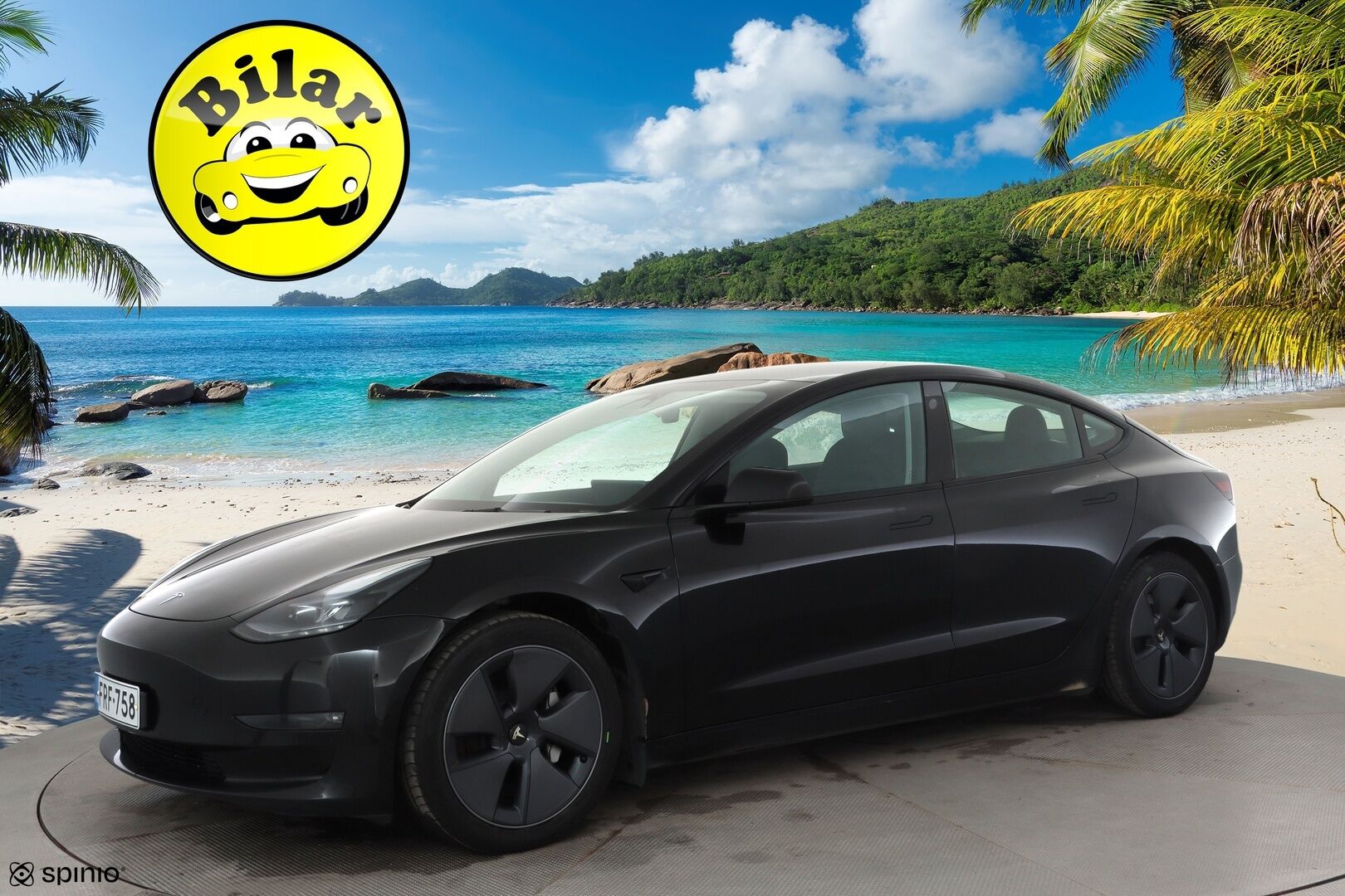 Tesla Model 3 2023 Long Range - | ILP | Koukku | Lasikatto | ACC | Matrix-LED | P.Kamera | Muistipenkki | Premium Audio | Navi | Kaistavahti | Keyless | 1-om Suomi-auto | 2x Latauskaapelit | Kahdet renkaat |