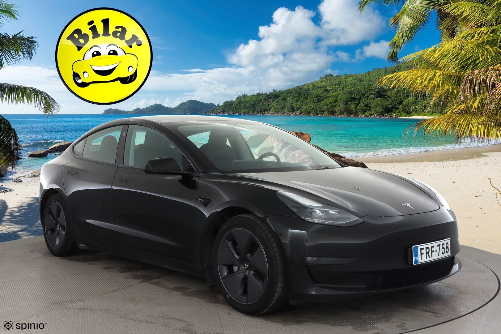 Tesla Model 3 2023 Long Range - | ILP | Koukku | Lasikatto | ACC | Matrix-LED | P.Kamera | Muistipenkki | Premium Audio | Navi | Kaistavahti | Keyless | 1-om Suomi-auto | 2x Latauskaapelit | Kahdet renkaat |