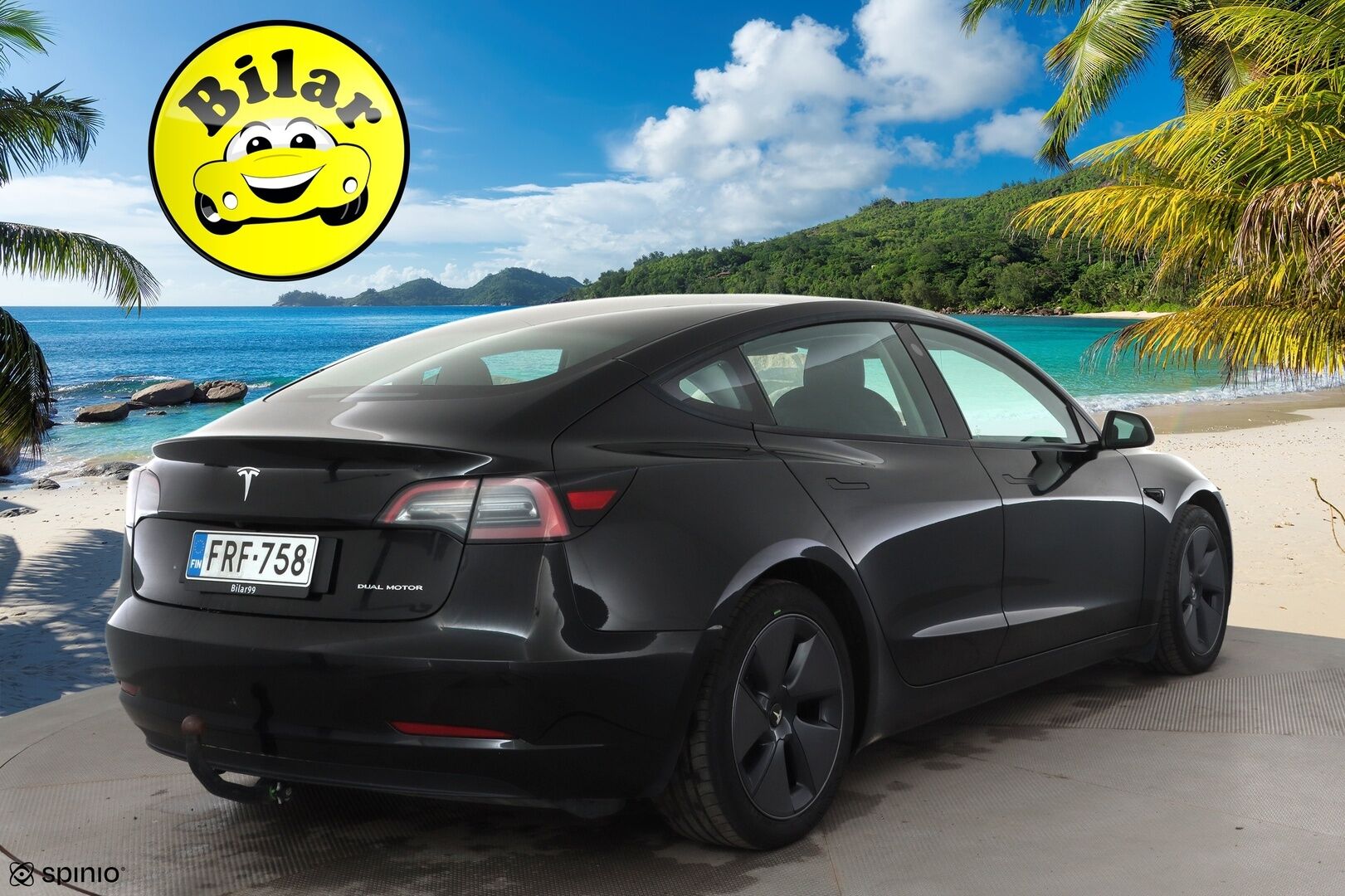 Tesla Model 3 2023 Long Range - | ILP | Koukku | Lasikatto | ACC | Matrix-LED | P.Kamera | Muistipenkki | Premium Audio | Navi | Kaistavahti | Keyless | 1-om Suomi-auto | 2x Latauskaapelit | Kahdet renkaat |