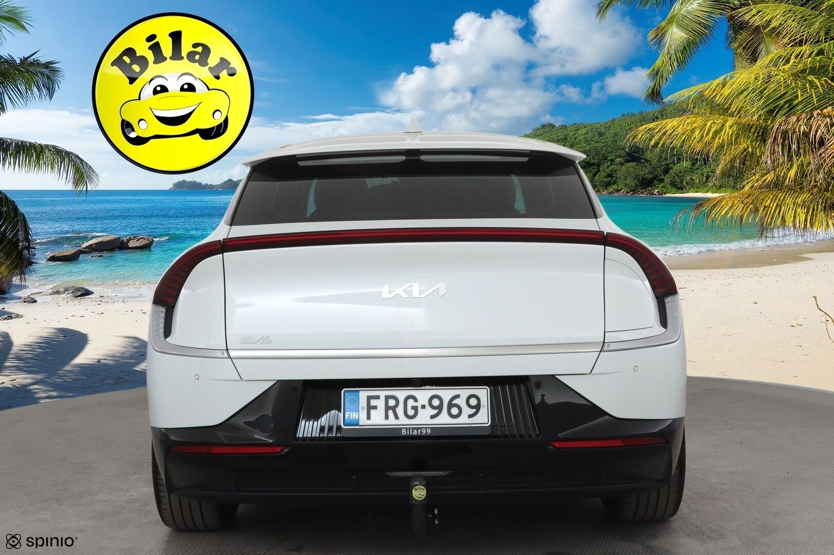 Kia EV6 2023 AWD 58 kWh 235 hv - ACC | Koukku | ILP | P.Kamera | Muistipenkki | Navi | LED | Keyless | Sähköluukku