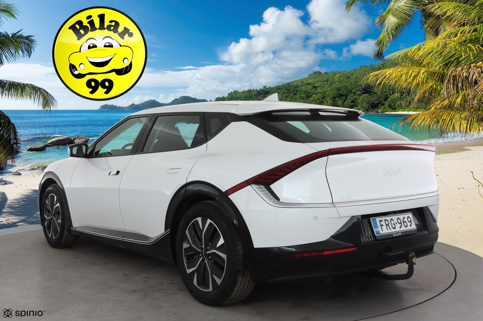 Kia EV6 2023 AWD 58 kWh 235 hv * ACC / Koukku / ILP / P.Kamera / Muistipenkki / Navi / LED / Keyless / Sähköluukku * - 1.Om Suomi-auto / Kahdet renkaat aluvanteilla / Merkkihuollettu - HULLUT AVAJAISHULINAT KORKOTARJOUS 3,29 %