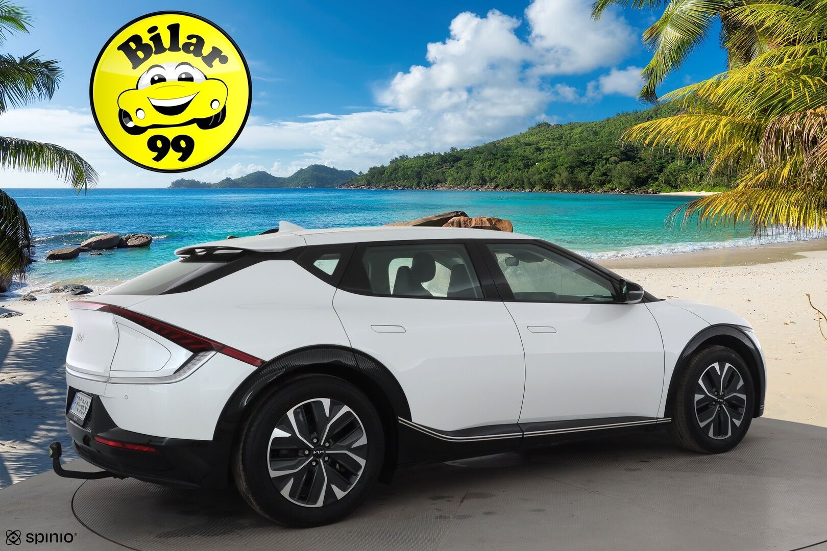 Kia EV6 2023 AWD 58 kWh 235 hv * ACC / Koukku / ILP / P.Kamera / Muistipenkki / Navi / LED / Keyless / Sähköluukku * - 1.Om Suomi-auto / Kahdet renkaat aluvanteilla / Merkkihuollettu - HULLUT AVAJAISHULINAT KORKOTARJOUS 3,29 %