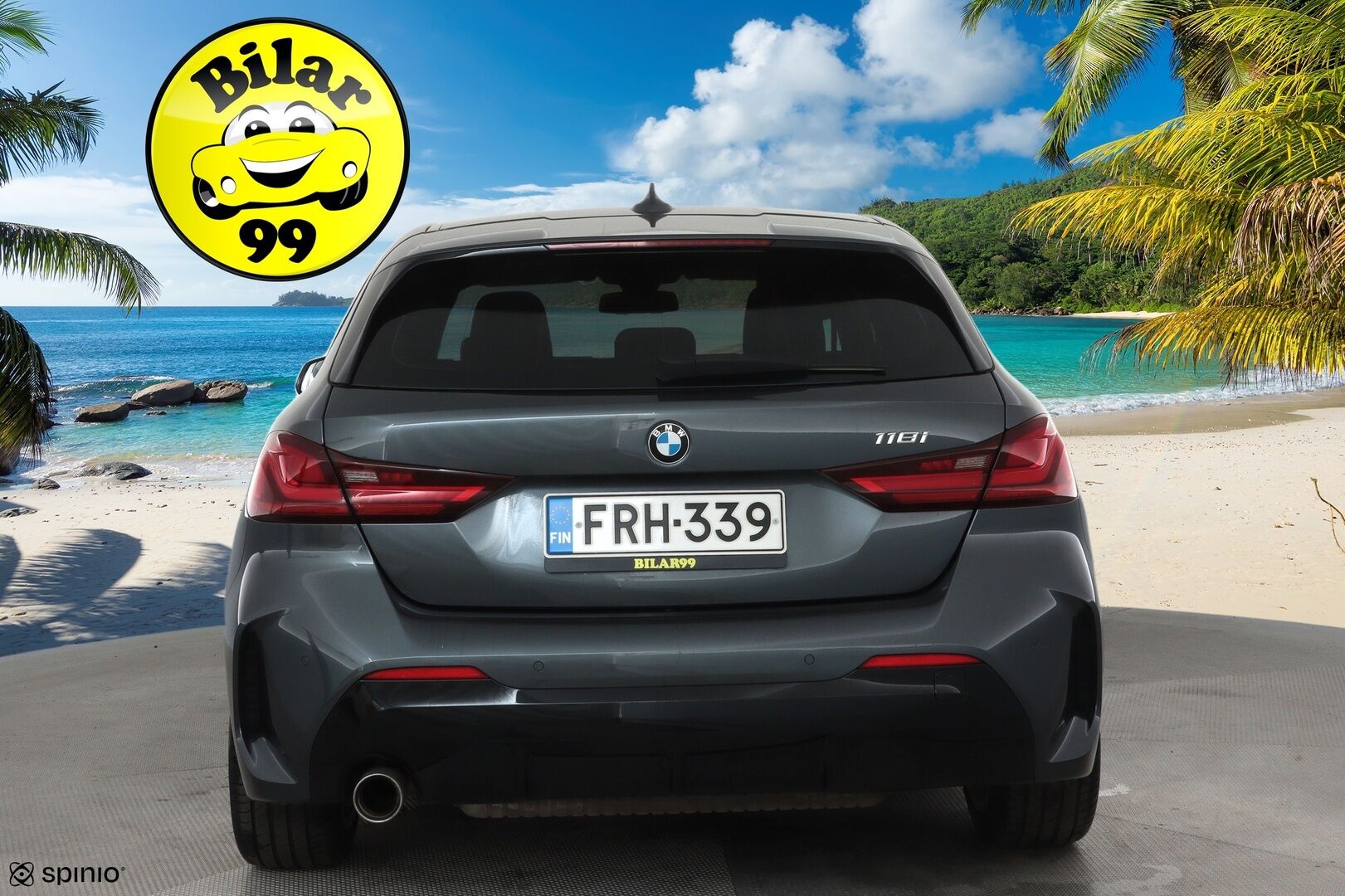 BMW 118 2020 F40 Hatchback 118i A Business M Sport **Vakkari / Sporttipenkit / LED / Hifi / P.tutkat / Digimittaristo** - Kahdet renkaat aluvanteilla