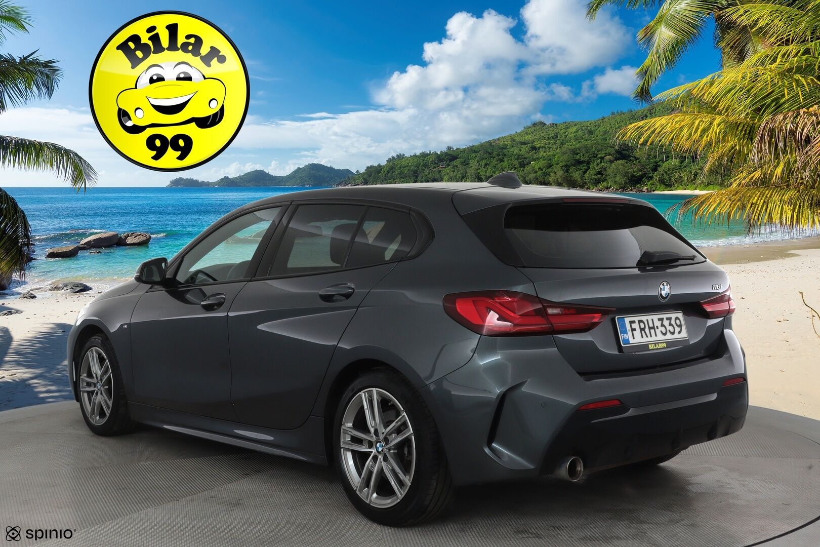 BMW 118 2020 F40 Hatchback 118i A Business M Sport **Vakkari / Sporttipenkit / LED / Hifi / P.tutkat / Digimittaristo** - Kahdet renkaat aluvanteilla