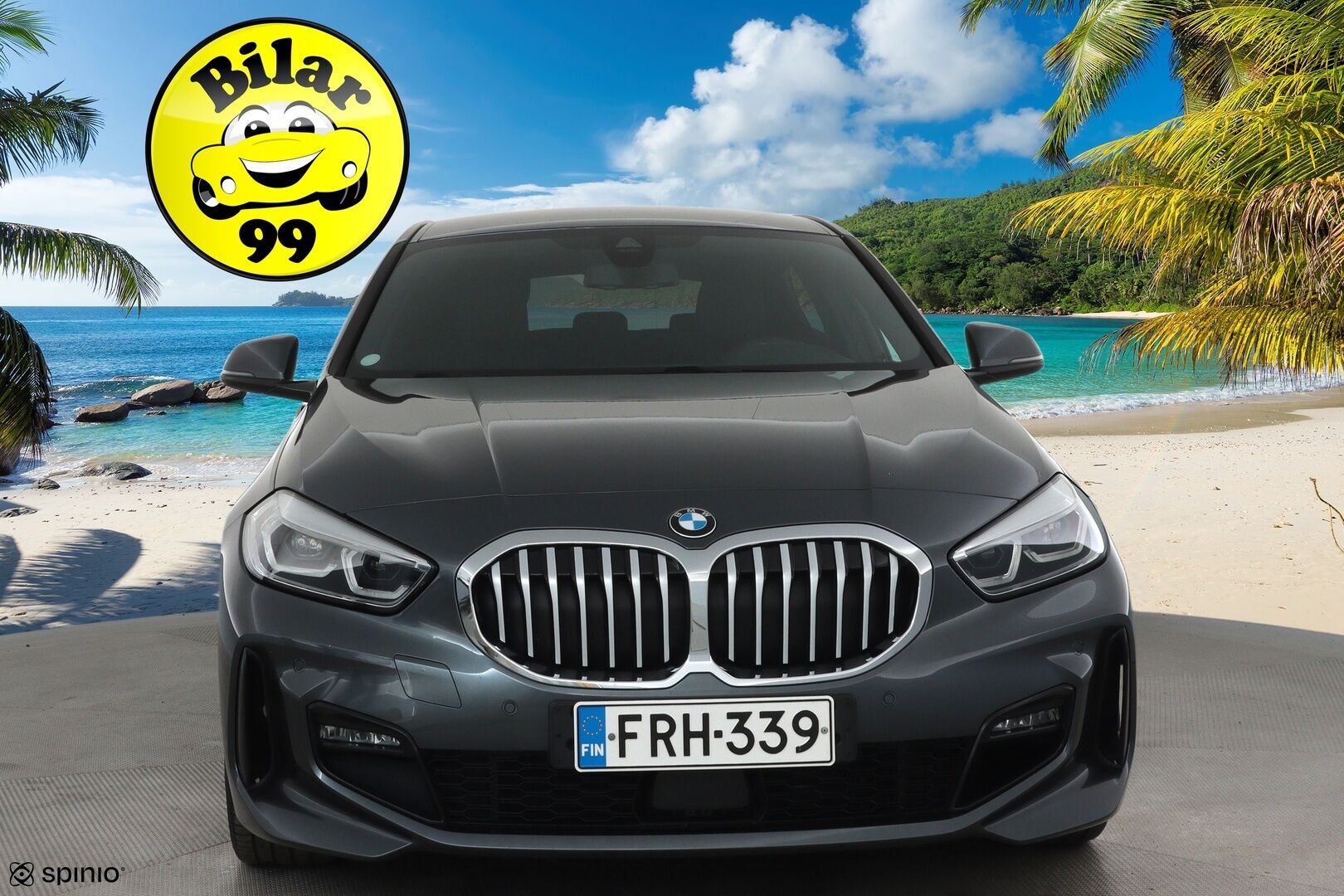 BMW 118 2020 F40 Hatchback 118i A Business M Sport **Vakkari / Sporttipenkit / LED / Hifi / P.tutkat / Digimittaristo** - Kahdet renkaat aluvanteilla