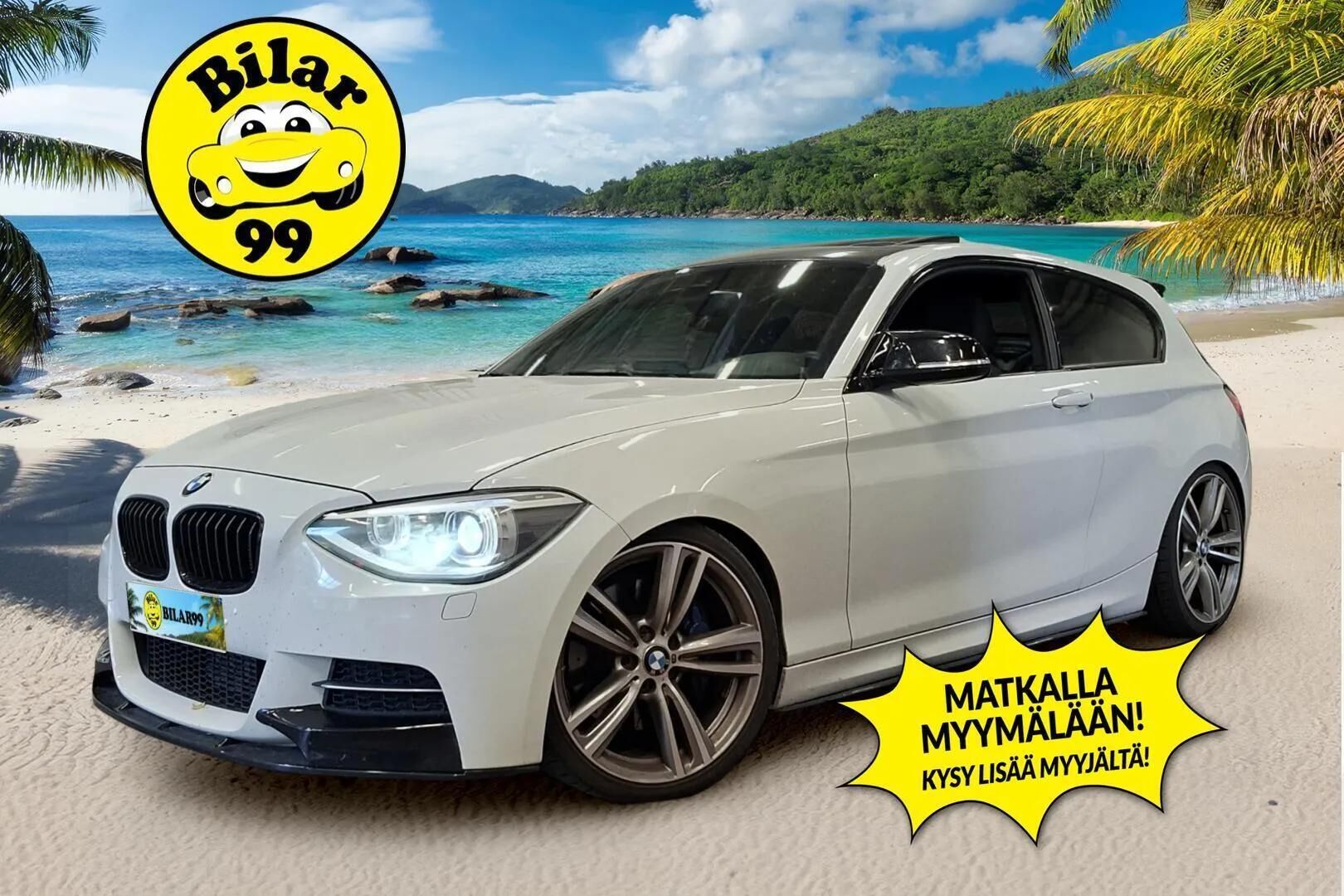 BMW 135 2014 F21 Hatchback M135i A xDrive - | 110tkm ajettu moottori | M - Sport ulko ja sisäpaketti | Kahdet renkaat alumiinivanteilla | Kattoluukku | Remus - Putkenpäät | Downpipe |