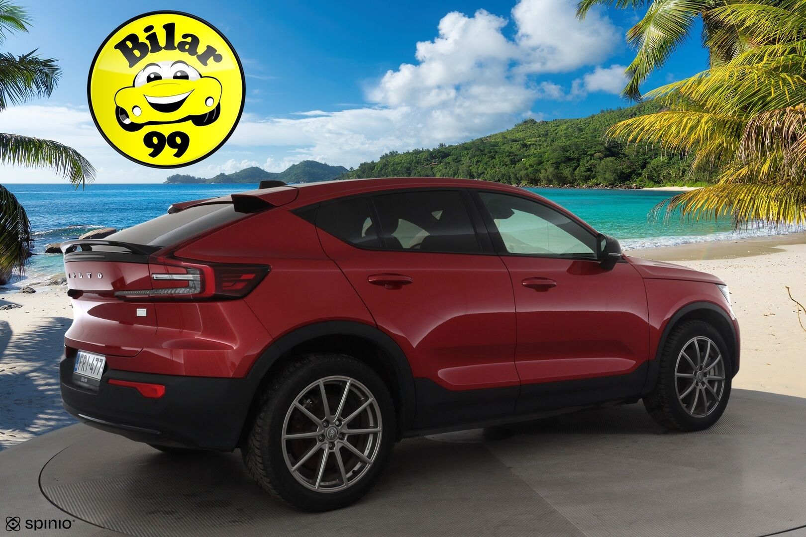 Volvo C40 2023 Recharge Single Plus * ACC / ILP / P.kamera / BLIS / Facelift / LED / Navi / Lasikatto / Muistipenkki * - 1.Om Suomi-auto / Kahdet renkaat aluvanteilla / Merkkihuollettu