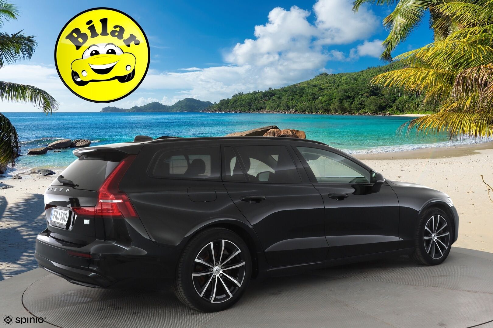 Volvo V60 2023 T6 AWD Long Range Plus Dark aut - | ACC | Muistinahat | 360° | Pilot assist | High performance audio | LED | Lämm. tuulilasi | 1-om suomiauto | ALV | 