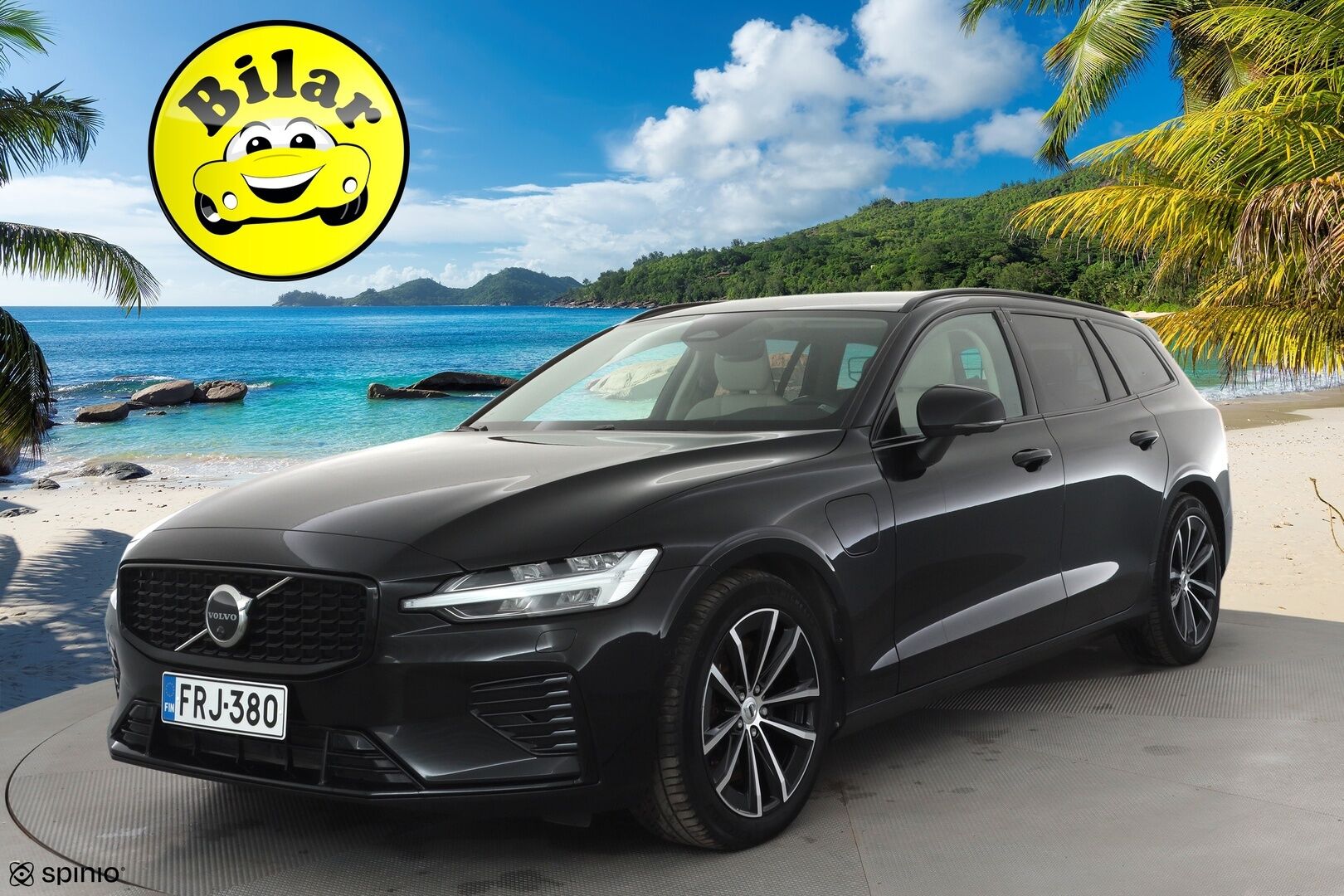 Volvo V60 2023 T6 AWD Long Range Plus Dark aut - | ACC | Muistinahat | 360° | Pilot assist | High performance audio | LED | Lämm. tuulilasi | 1-om suomiauto | ALV | 