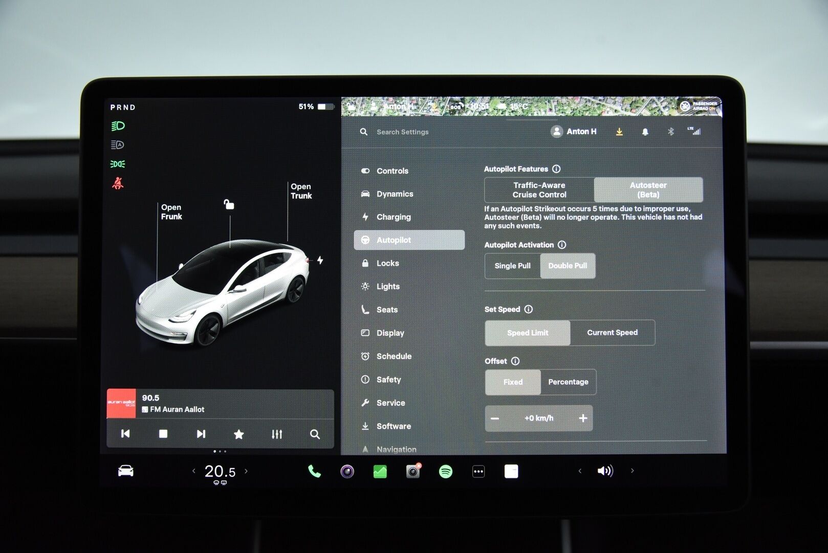TESLA MODEL 3 2020 Long-Range Dual Motor AWD / Premium audio / Autopilot / 2x Aero vanteet