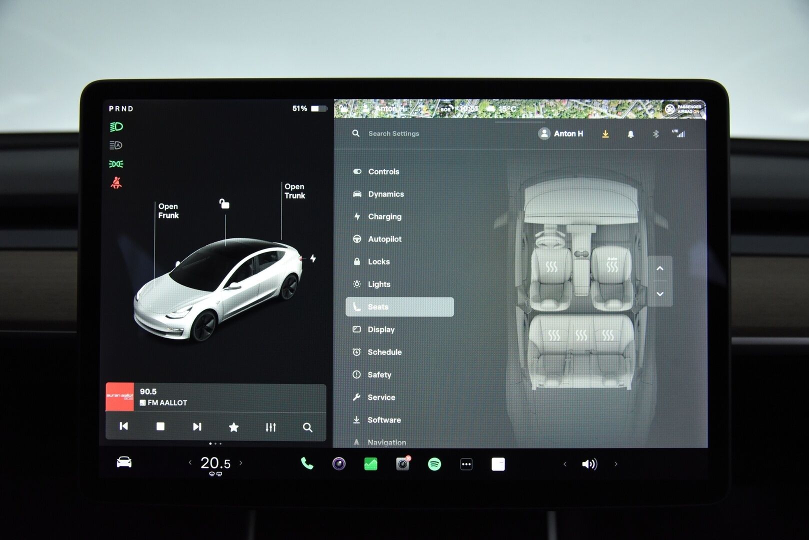 TESLA MODEL 3 2020 Long-Range Dual Motor AWD / Premium audio / Autopilot / 2x Aero vanteet