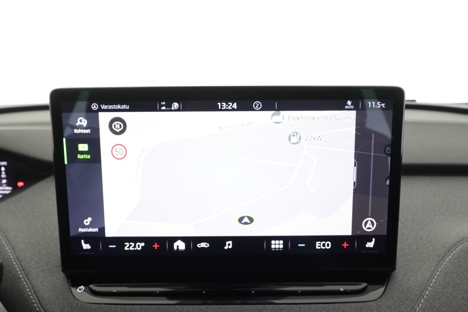 Skoda Enyaq 2023 80x 4x4 iV * ACC / ILP / Matrix LED / P.Kamera / Puolinahat / Ratinlämmitin / Navi / Keyless / Sähköluukku * - 1.Om Suomi-auto / Kahdet renkaat aluvanteilla / Merkkihuollettu - HULLUT AVAJAISHULINAT KORKOTARJOUS 3,29 %