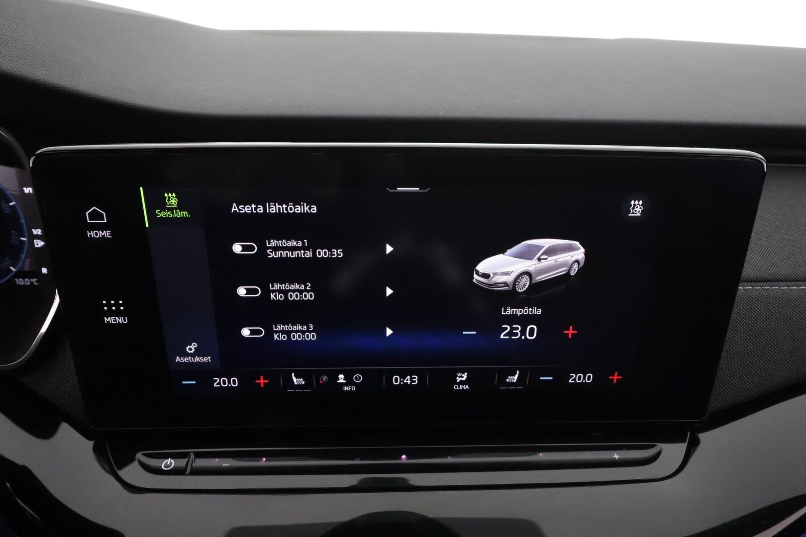 Skoda Octavia 2023 Combi 2.0 TDI 150 SportLine Nordic Edition DSG Autom. * ACC / Webasto / Matrix LED / Koukku / Keyless / Navi * - 1.Om Suomi-auto / Kahdet Renkaat