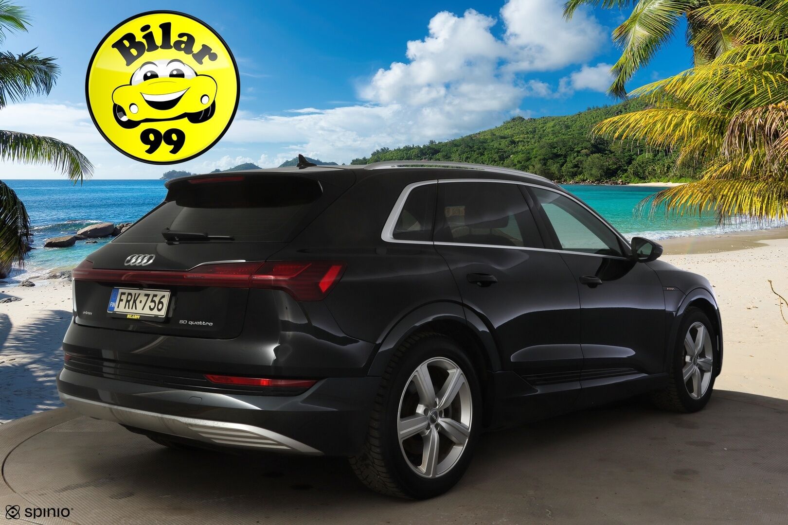 Audi e-tron 2020 E-TRON 50 quattro *ACC / Muistipenkki / P. Kamera / Nahkasisusta / Ilma-alusta* - Kahdet renkaat alumiinivanteilla! - HULLUT AVAJAISHULINAT KORKOTARJOUS 3,29 %