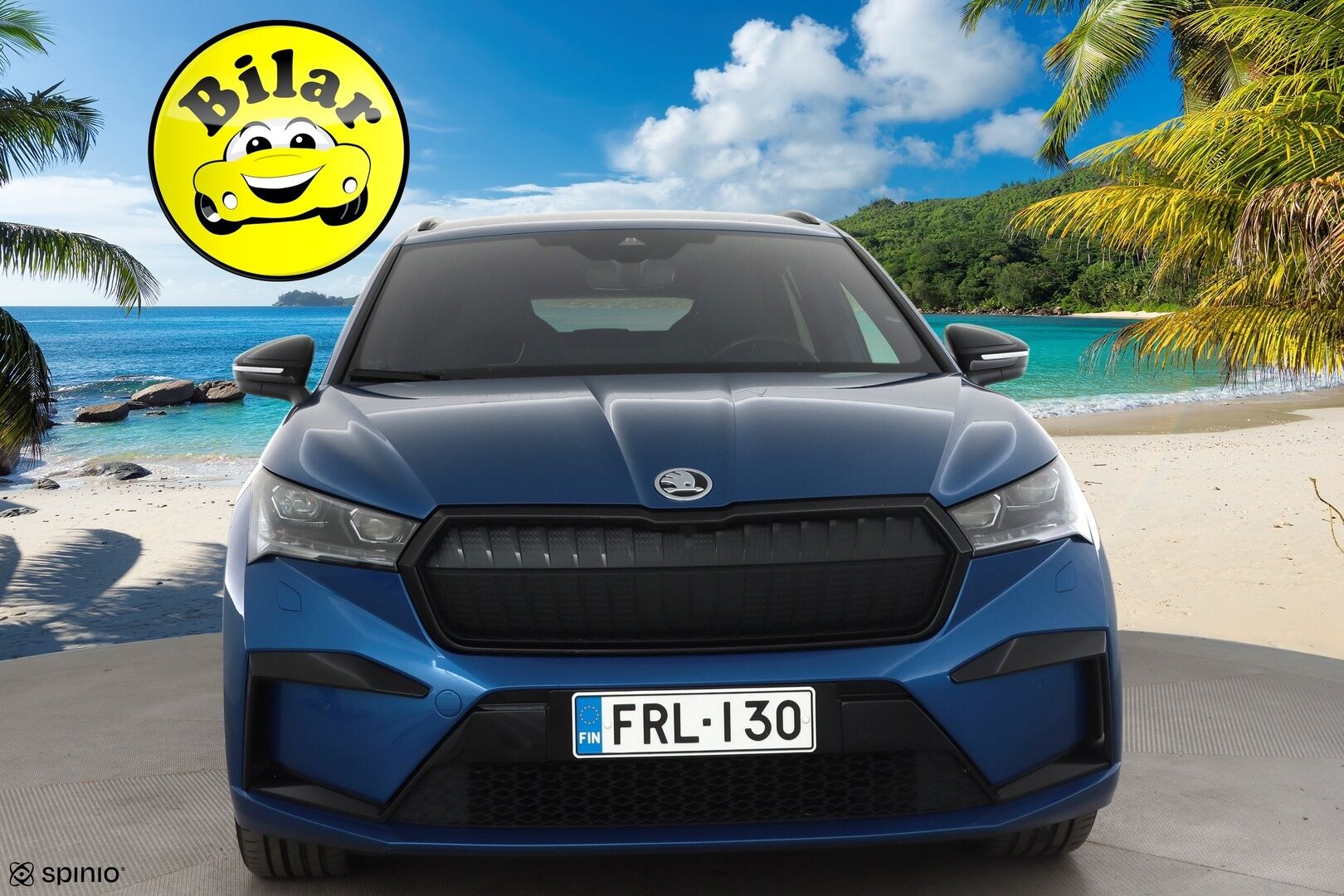 Skoda Enyaq 2023 80x 4x4 SportLine iV - | ACC | ILP | P.Kamera | Puolinahat | Ratinlämmitys | Digimittaristo | Keyless | Apple&Android | 1.Om Suomi-auto | Kahdet Renkaat | Merkkihuollettu |
