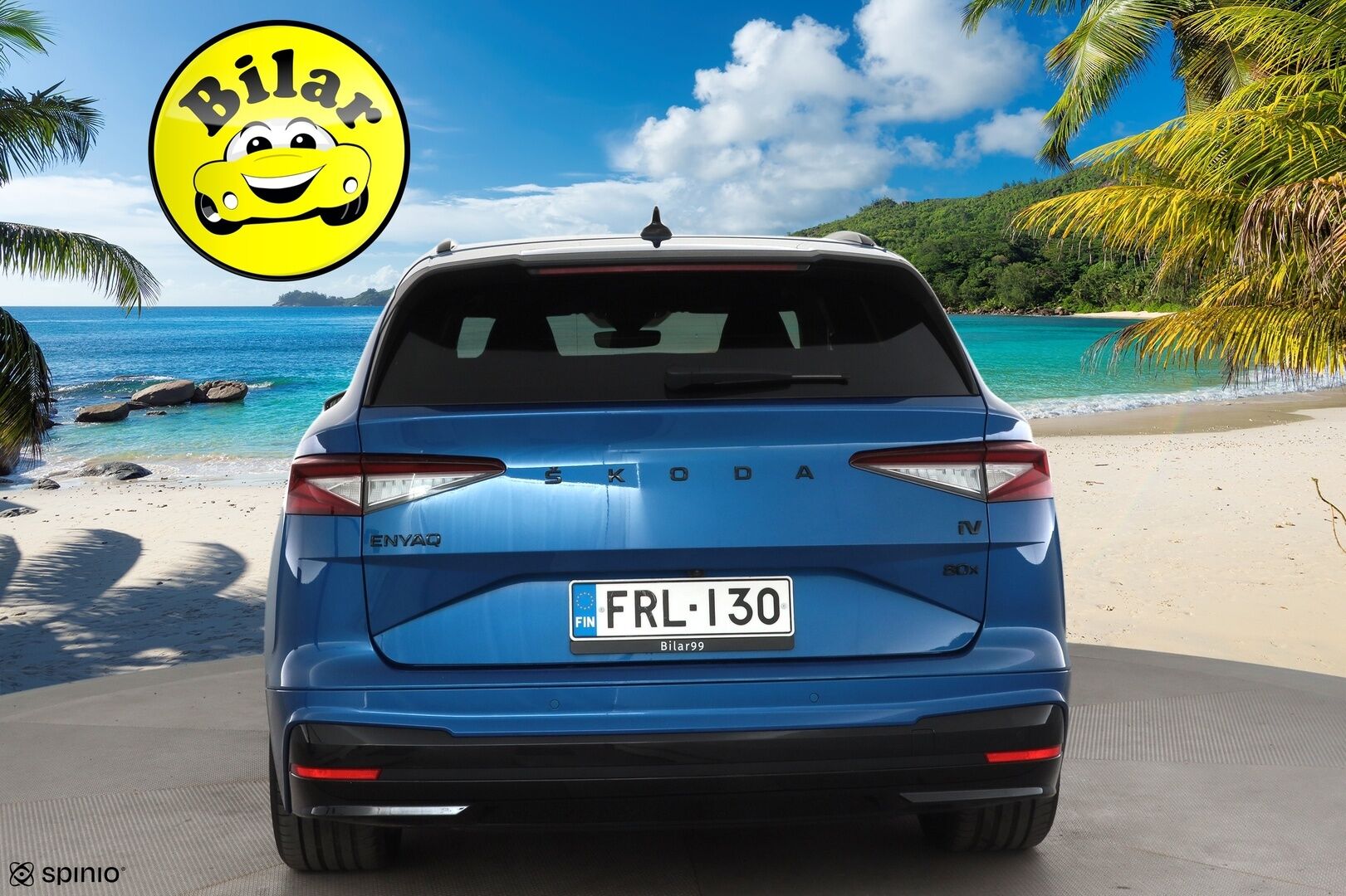 Skoda Enyaq 2023 80x 4x4 SportLine iV - | ACC | ILP | P.Kamera | Puolinahat | Ratinlämmitys | Digimittaristo | Keyless | Apple&Android | 1.Om Suomi-auto | Kahdet Renkaat | Merkkihuollettu |