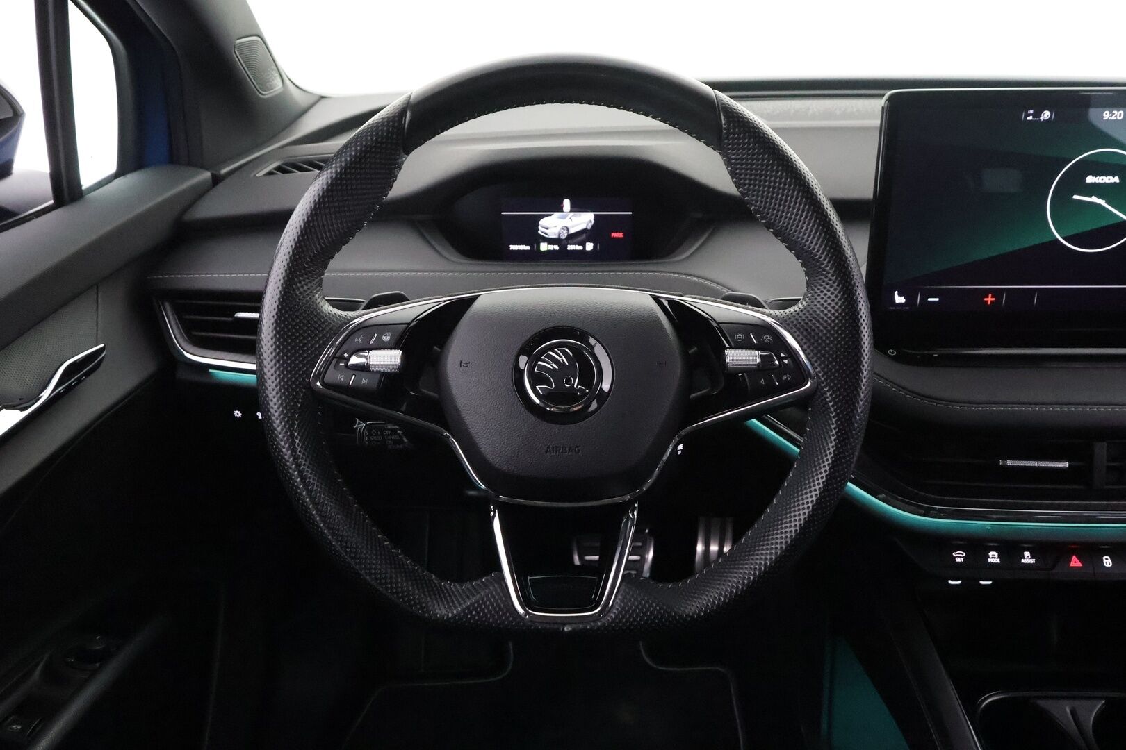 Skoda Enyaq 2023 80x 4x4 SportLine iV - | ACC | ILP | P.Kamera | Puolinahat | Ratinlämmitys | Digimittaristo | Keyless | Apple&Android | 1.Om Suomi-auto | Kahdet Renkaat | Merkkihuollettu |