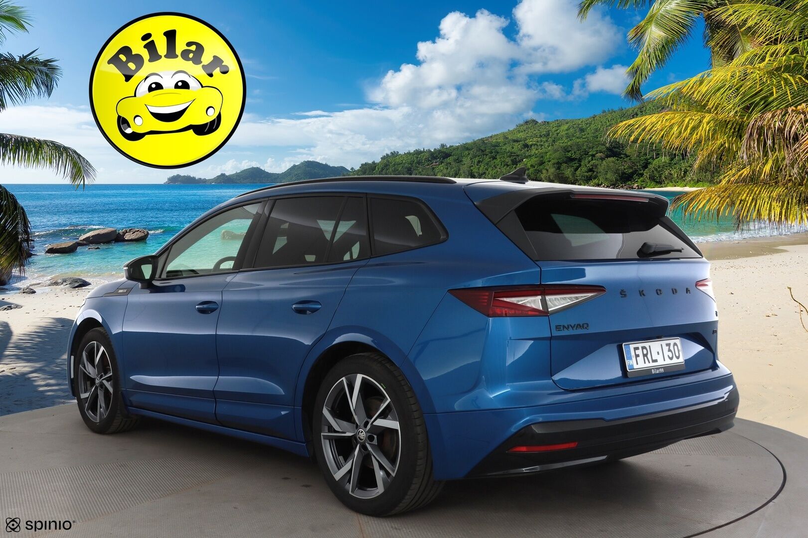 Skoda Enyaq 2023 80x 4x4 SportLine iV - | ACC | ILP | P.Kamera | Puolinahat | Ratinlämmitys | Digimittaristo | Keyless | Apple&Android | 1.Om Suomi-auto | Kahdet Renkaat | Merkkihuollettu |