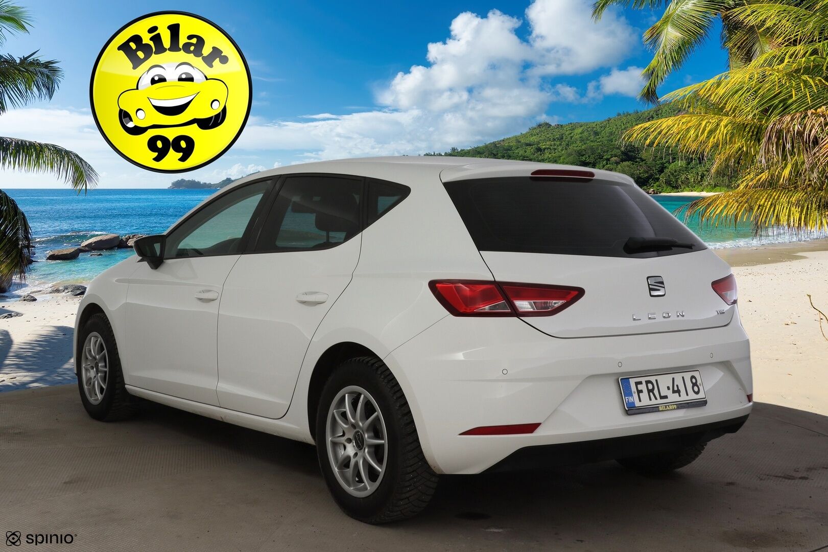 Seat Leon 2019 Leon1,5 TGI 131 Style * Lohko / Etu- ja takatutkat / Bluetooth / LED /  2x renkaat * - * Pienikulutuksinen / Jakohihna vaihdettu 02/2026 / Siistikuntoinen / Särmät huollot / 2x renkaat vanteineen *