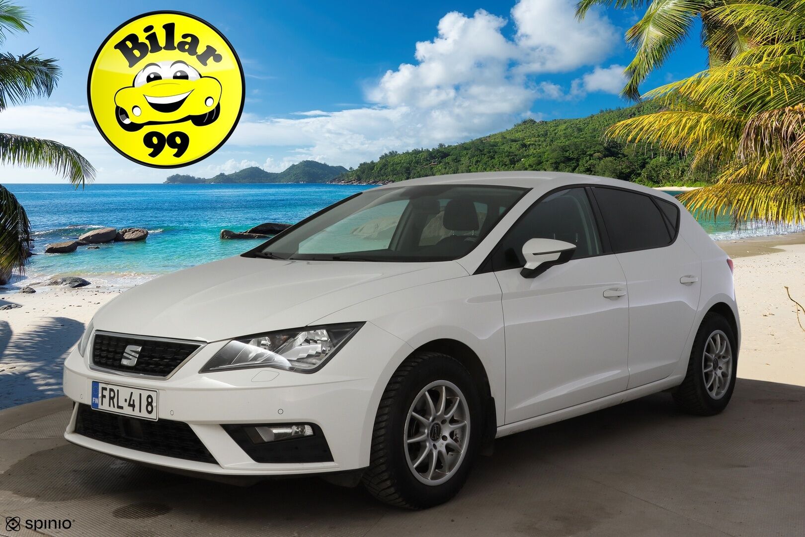 Seat Leon 2019 Leon1,5 TGI 131 Style * Lohko / Etu- ja takatutkat / Bluetooth / LED /  2x renkaat * - * Pienikulutuksinen / Jakohihna vaihdettu 02/2026 / Siistikuntoinen / Särmät huollot / 2x renkaat vanteineen *