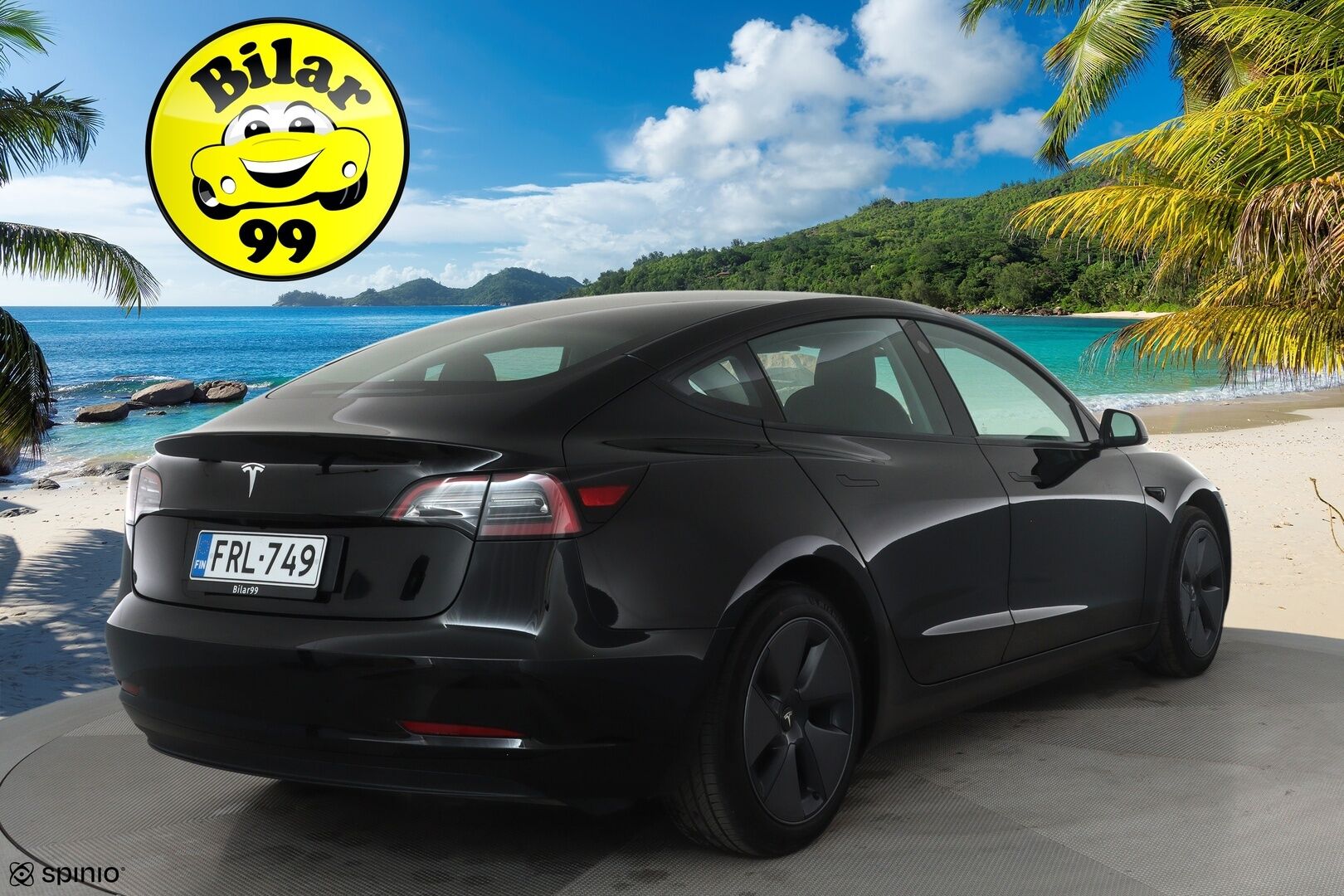 Tesla Model 3 2023 Long-Range RWD * Lasikatto / ILP / ACC / Matrix-LED / Muistipenkki / Navi / Kaistavahti / Keyless * - 1-om Suomi-auto / Kahdet renkaat