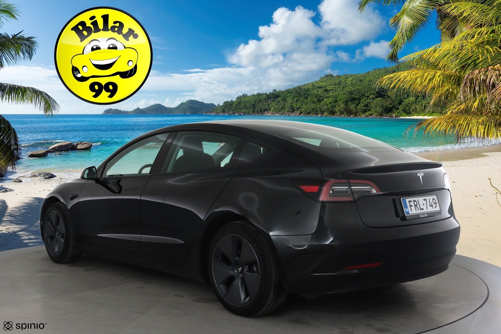 Tesla Model 3 2023 Long-Range RWD * Lasikatto / ILP / ACC / Matrix-LED / Muistipenkki / Navi / Kaistavahti / Keyless * - 1-om Suomi-auto / Kahdet renkaat