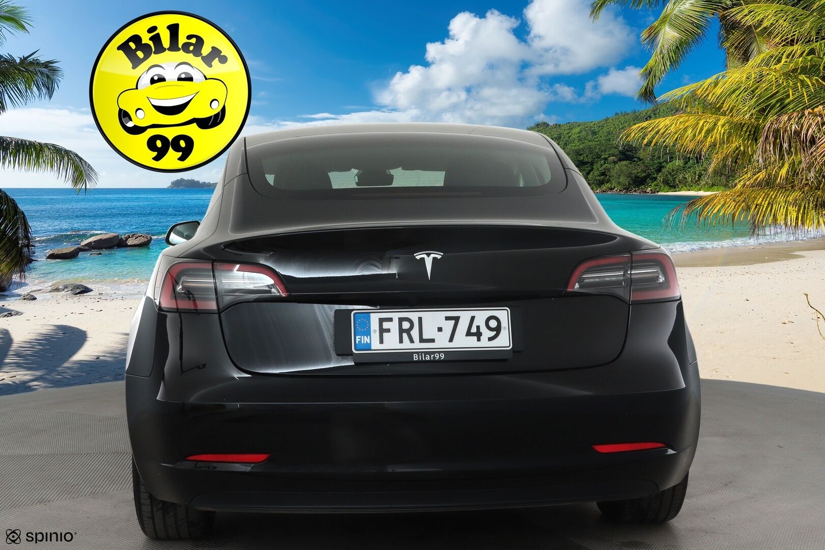 Tesla Model 3 2023 Long-Range RWD * Lasikatto / ILP / ACC / Matrix-LED / Muistipenkki / Navi / Kaistavahti / Keyless * - 1-om Suomi-auto / Kahdet renkaat