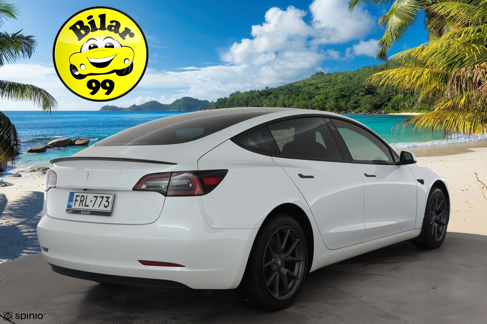 Tesla Model 3 2023 Long-Range RWD * Lasikatto / ILP / ACC / Matrix-LED / Muistipenkki / P.Kamera / Navi / Kaistavahti / Keyless * - 1-om Suomi-auto / Akku kuntotarkastettu / Kahdet renkaat vanteilla