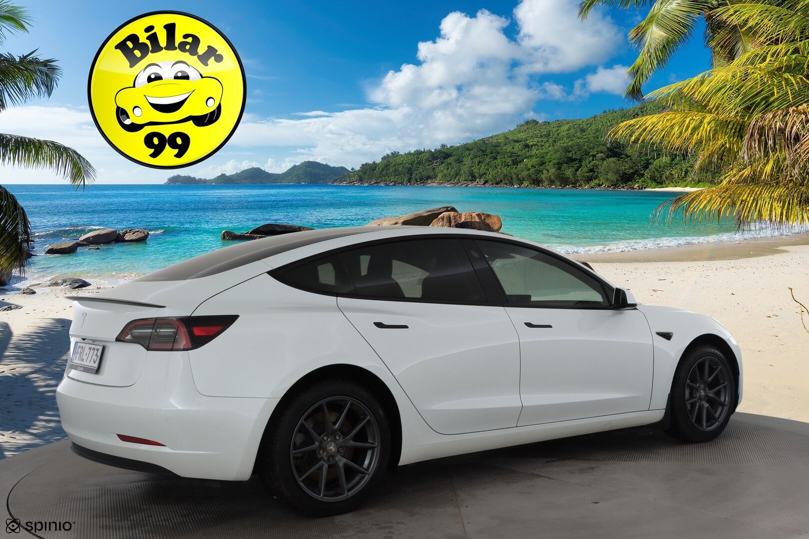 Tesla Model 3 2023 Long-Range RWD * Lasikatto / ILP / ACC / Matrix-LED / Muistipenkki / P.Kamera / Navi / Kaistavahti / Keyless * - 1-om Suomi-auto / Akku kuntotarkastettu / Kahdet renkaat vanteilla