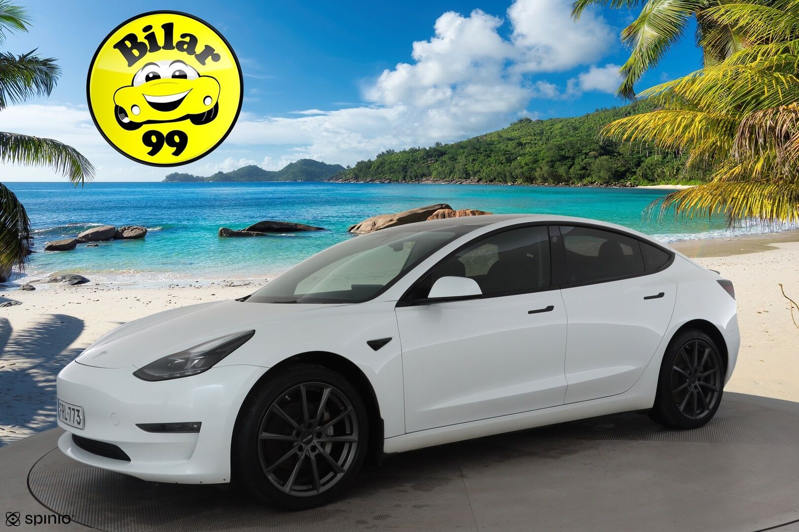 Tesla Model 3 2023 Long-Range RWD * Lasikatto / ILP / ACC / Matrix-LED / Muistipenkki / P.Kamera / Navi / Kaistavahti / Keyless * - 1-om Suomi-auto / Akku kuntotarkastettu / Kahdet renkaat vanteilla