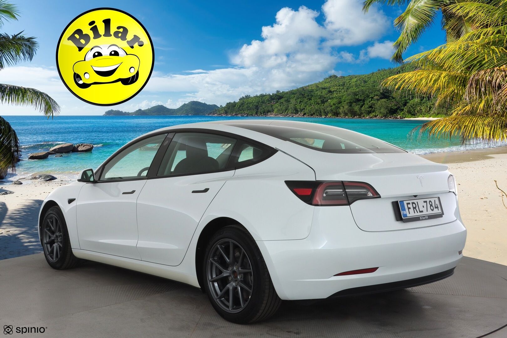 Tesla Model 3 2023 Long Range - | ACC | ILP | Ryzen | Matrix | Lasikatto | Muistipenkki | Sähkönahat | P.kamera | Autosteer | Sähk. takaluukku | 2x renkaat aluin | 1-om suomiauto | ALV | 
