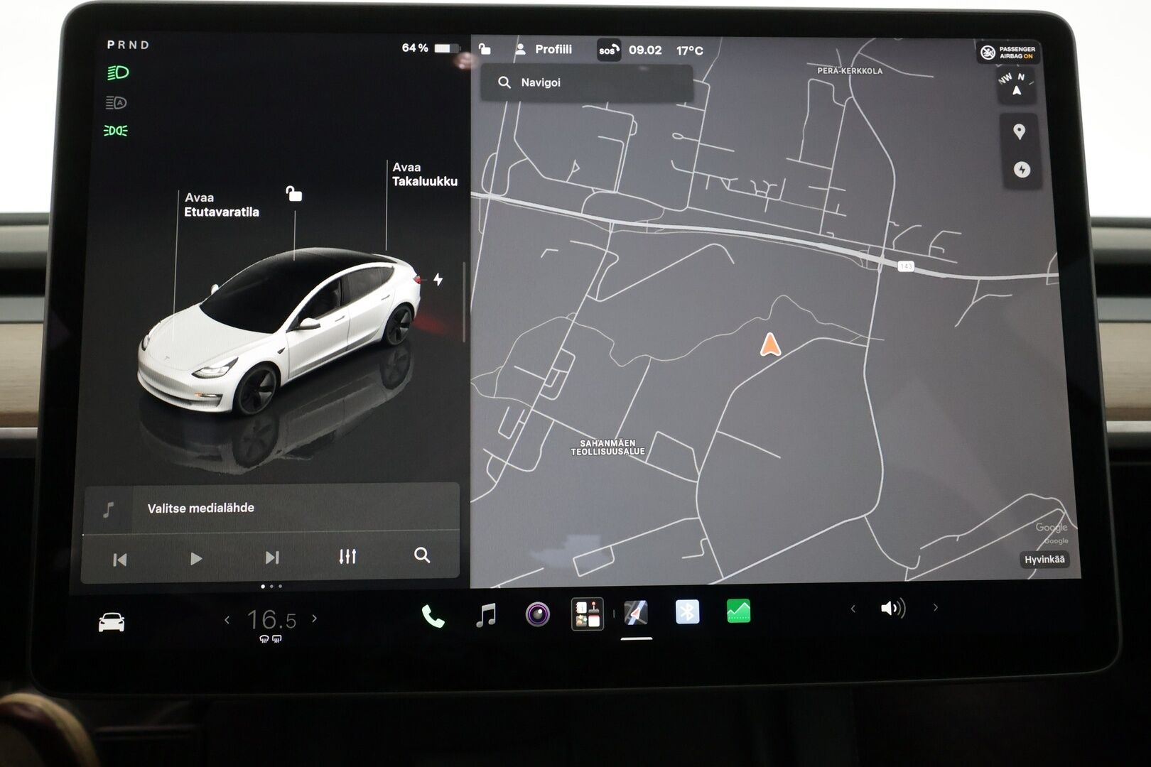 Tesla Model 3 2023 Long Range - | ACC | ILP | Ryzen | Matrix | Lasikatto | Muistipenkki | Sähkönahat | P.kamera | Autosteer | Sähk. takaluukku | 2x renkaat aluin | 1-om suomiauto | ALV | 