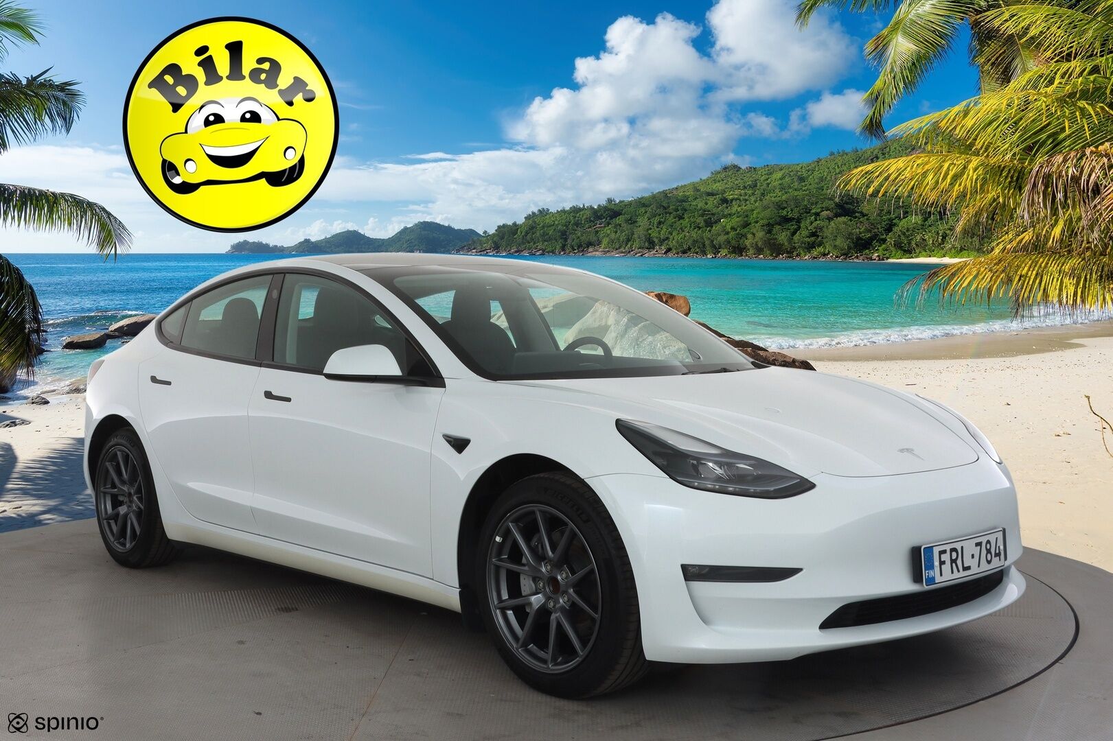 Tesla Model 3 2023 Long Range - | ACC | ILP | Ryzen | Matrix | Lasikatto | Muistipenkki | Sähkönahat | P.kamera | Autosteer | Sähk. takaluukku | 2x renkaat aluin | 1-om suomiauto | ALV | 