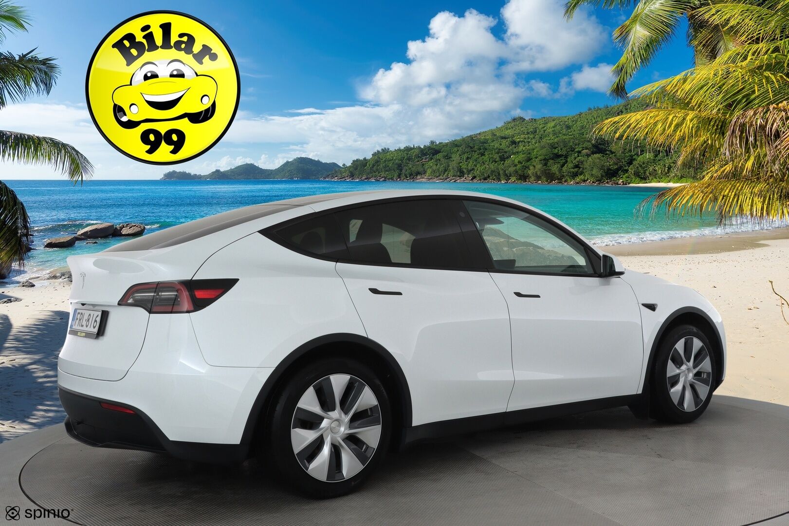 Tesla Model Y 2023 RWD **Lasikatto / ILP / Koukku / ACC / Matrix-LED / P.Kamera / Muistipenkki / Premium Audio / Navi / Kaistavahti** - 3,99 % KORKOTARJOUS TÄHÄN AUTOON 14.9. ASTI! - 1-om Suomi-auto / Kahdet Renkaat