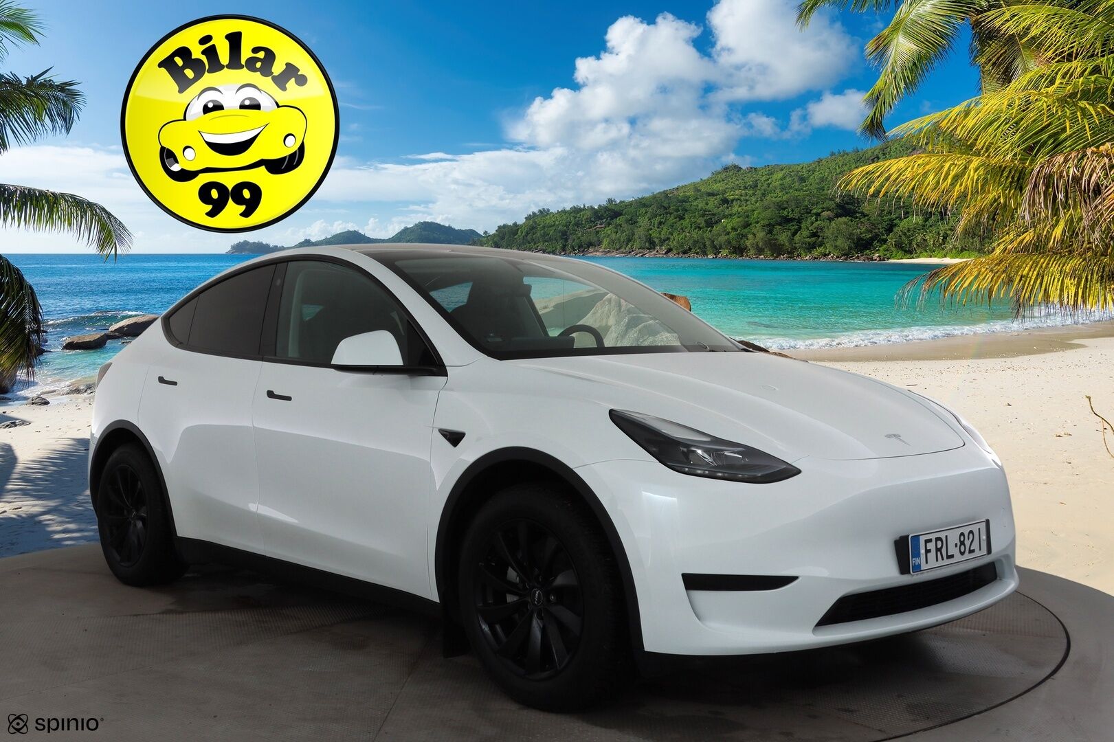 Tesla Model Y 2023 RWD * Koukku / ILP / ACC / Lasikatto / Premium Audio / P.Kamera / Matrix-LED / Muistipenkki / Kaistavahti * - 1-om Suomi-auto / Kahdet renkaat aluvanteilla