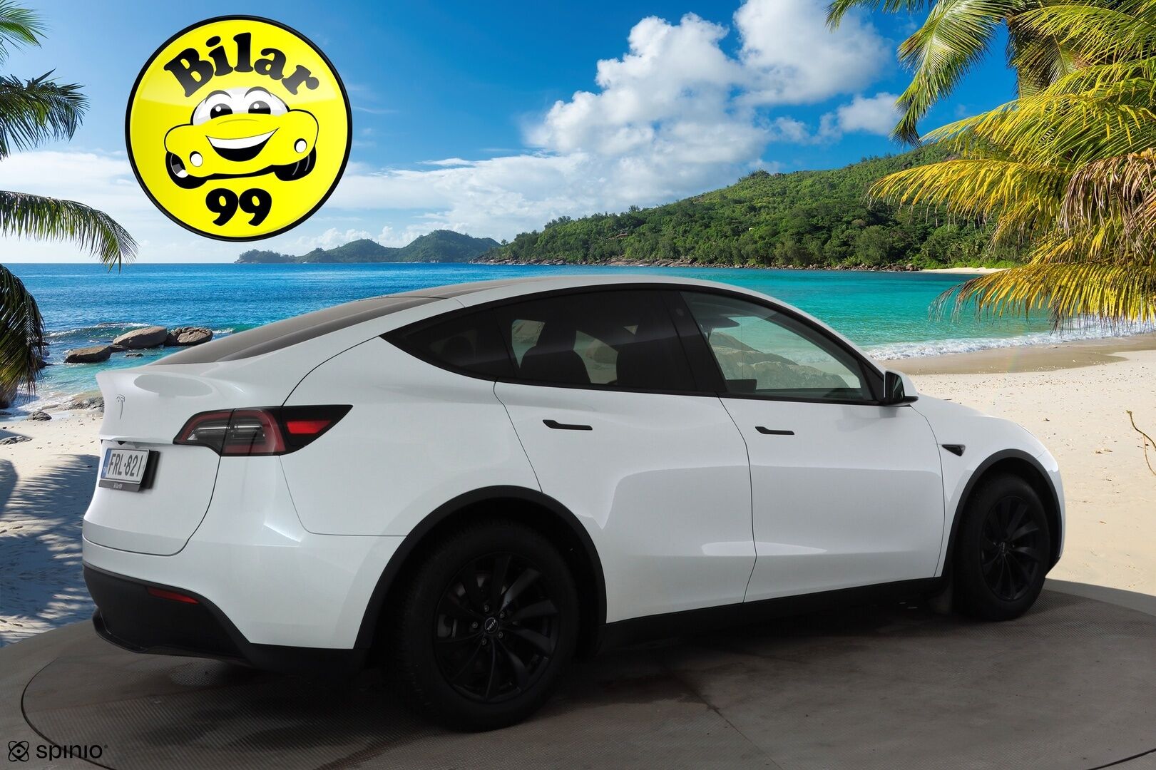 Tesla Model Y 2023 RWD * Koukku / ILP / ACC / Lasikatto / Premium Audio / P.Kamera / Matrix-LED / Muistipenkki / Kaistavahti * - 1-om Suomi-auto / Kahdet renkaat aluvanteilla