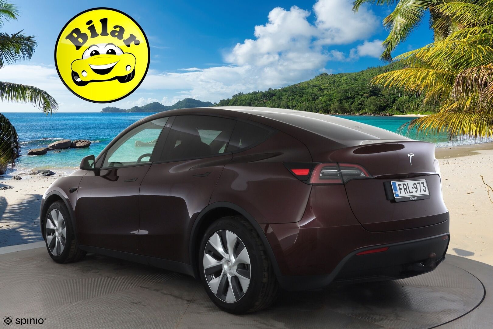 Tesla Model Y 2023 Long Range - | ACC | ILP | Koukku | 1-om suomiauto | Cherry Red | Lasikatto | Matrix | Premium Audio | Muistipenkki | Sähkönahat | Autosteer | 2x renkaat aluin | ALV | 