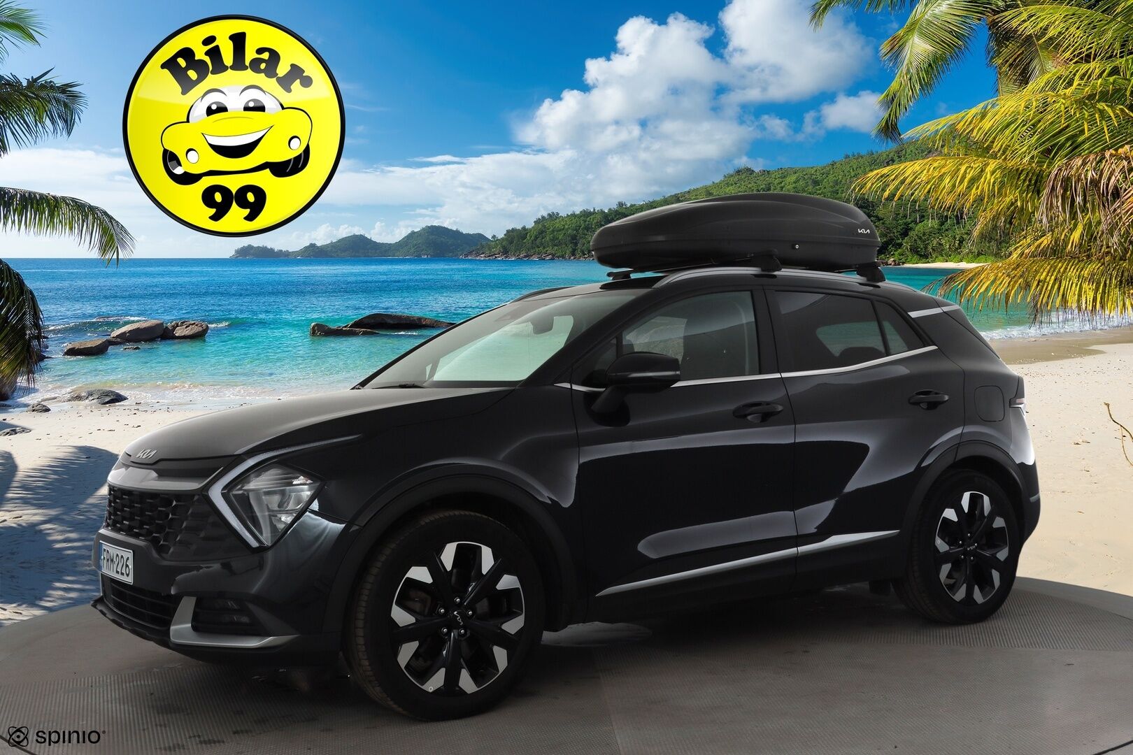 Kia Sportage 2023 1.6 T-GDI AWD Plug-in Hybrid EX AT 265hv Premium * ACC / P.kamera / LED / Navi / Koukku / KeylessGo / Sähköpenkit * - 1.Om Suomi-auto / Akku kuntotarkastettu SoH 98,4% / Kahdet renkaat aluvanteilla 